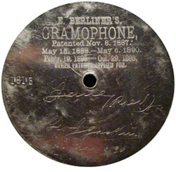 Berliner's Gramophone 1615